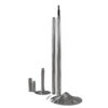 chrome portable removable spinning and static dance pole kit for home or studio