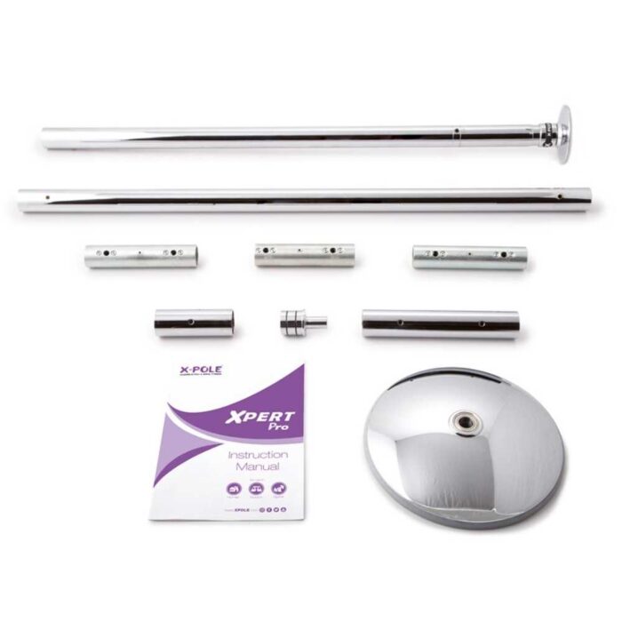 PX45CR-Set- PX model X Pole XPert portable removable dance pole