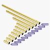 titanium gold x pole extensions