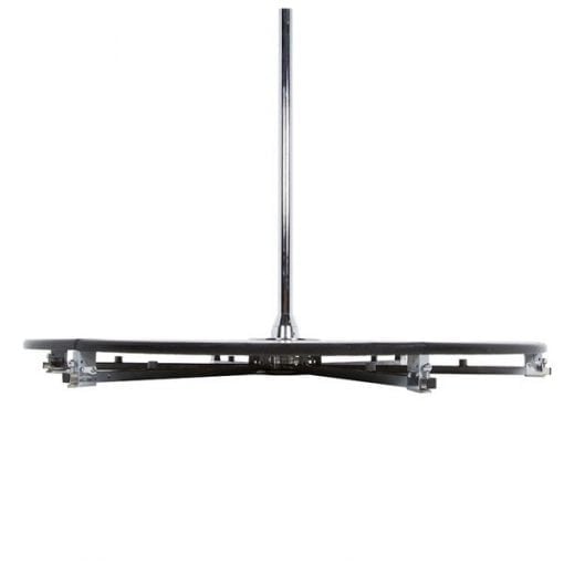 X Pole X Stage Lite fresstanding portable dance pole base side view