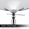 adjustable ceiling height chrome dance pole adjuster bar removable portable