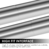 pole dancing pole joint connection smooth sturdy deep set chrome dance fitness studio use club