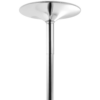 pro quality professional dance pole 45mm chrome dome with adjuster cover up dancing fitness home