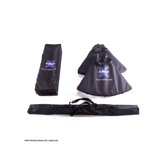 x pole x stage portable carrying bags for X Stage Lite Standard base and dance pole parts