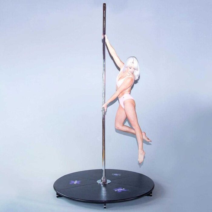 x Pole X Stage Lite Freestanding portable dance pole with stage base