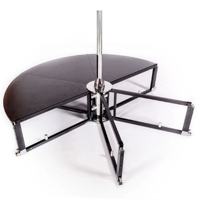x stage standard frame with half of the base plates