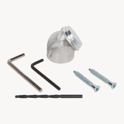 Lil Mynx brand vaulted slanted ceiling mount silver for dance stripper pole