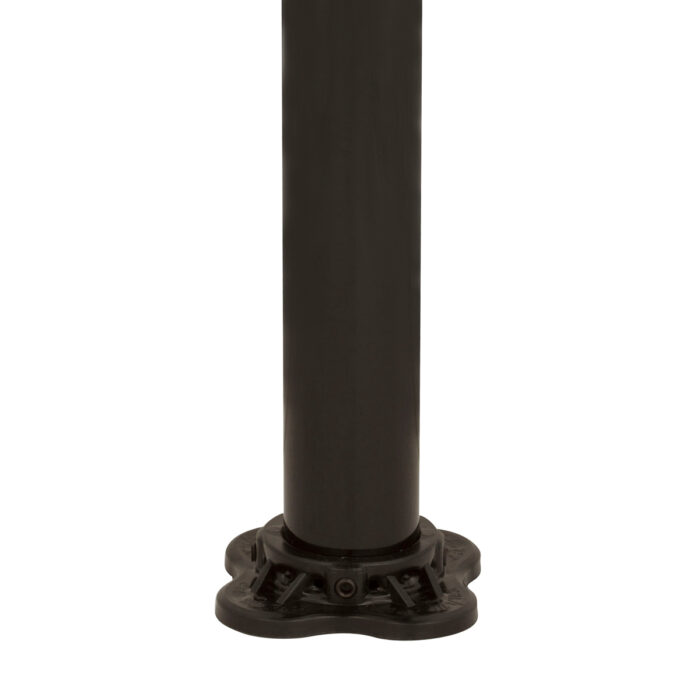 black powder coated static lil mynx original dance pole stripper dancing base