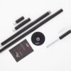 Lupit G2 home classic pole dancing pole powder coated black kit portable fitness exercise - 2