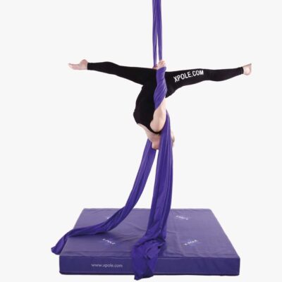 X Pole Purple aerial silks inverted two sizes