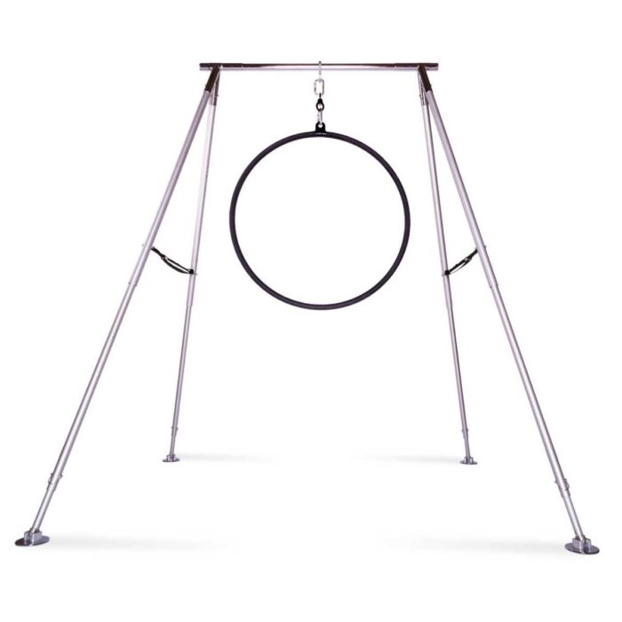 x Pole A Frame with lyra hoop aerial fitness equipment home