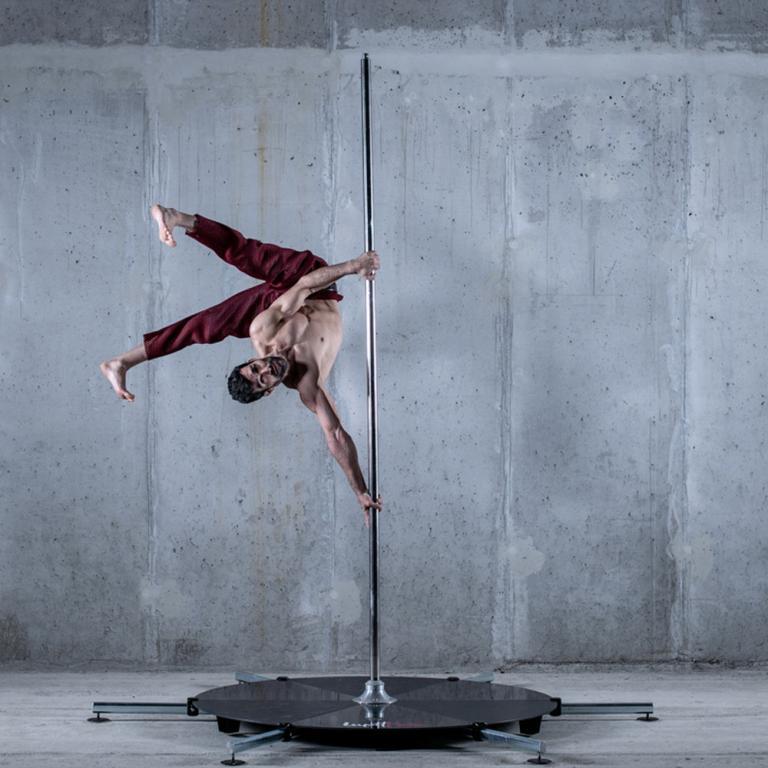 Lupit Portable Freestanding Dance Pole Stages Pole Fitness Dancing Shop