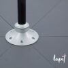 lupit free standing pole with base