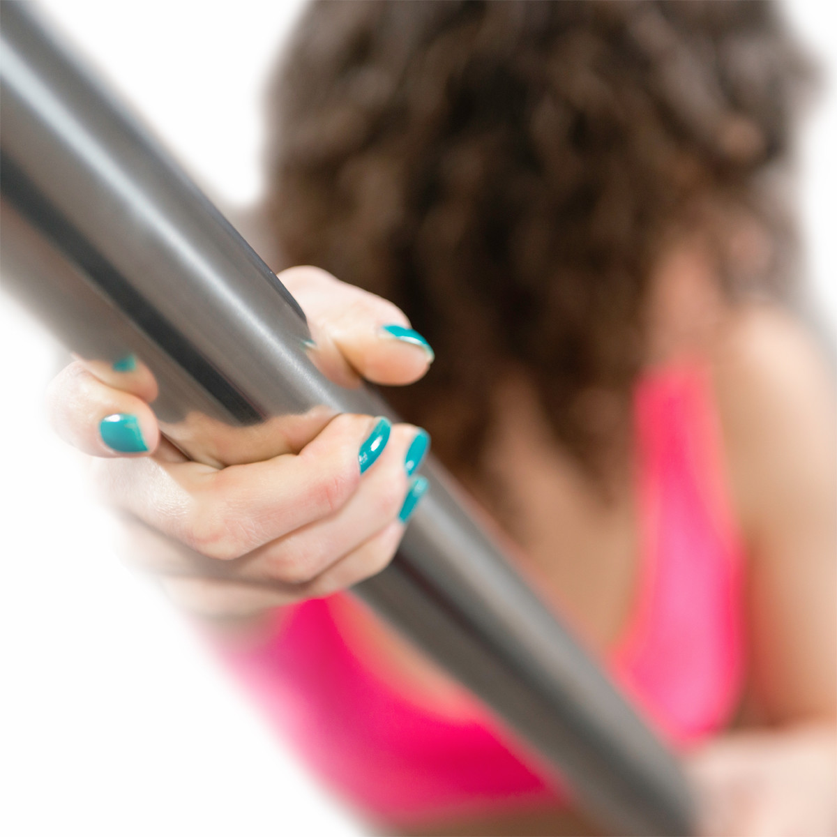 hand on dance pole gripping aid gear lotion liquid spray glove for better grip Pole Fitness