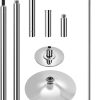 yah standard chrome 45mm home pole dancing pole fitness stripper club starter kit spinning static 360 spin removable portable kit