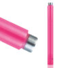 solid joint pink powder coated extensions