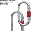 Carabiners in aerial rigging s