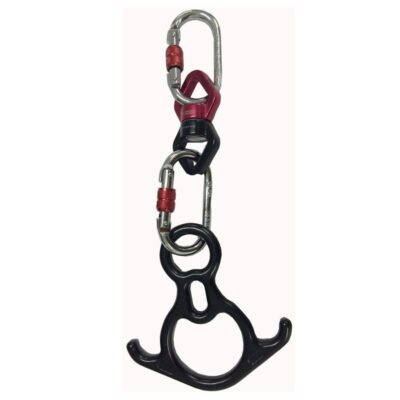 aerial rigging set carabiner swivel figure 8