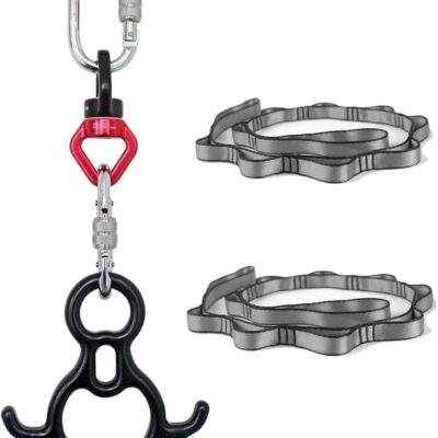 aerial silk hardware set daisy chain descender swivel carabiner kit