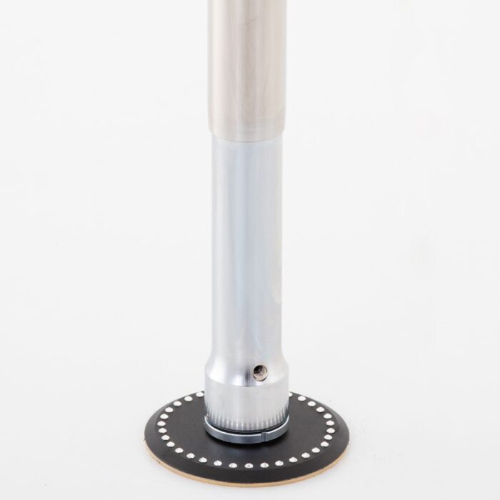 lupit classic diamond stainless steel chrome spinning portable dance pole dome