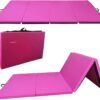 pink square 4foot by 10ft gymnastics dance pole standard crash mat