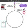 Prior easy to install lyra dance hoop image