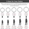 Prior various hoop sizes dance fitness