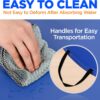 blue pole dancing pole crash mat round