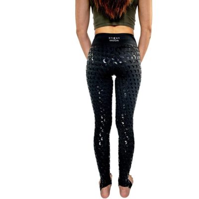 sticky pole dancing leggings with grip silicone fitness