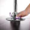 X Stage Pro locking spin and static stwist lock on platform base spinning static